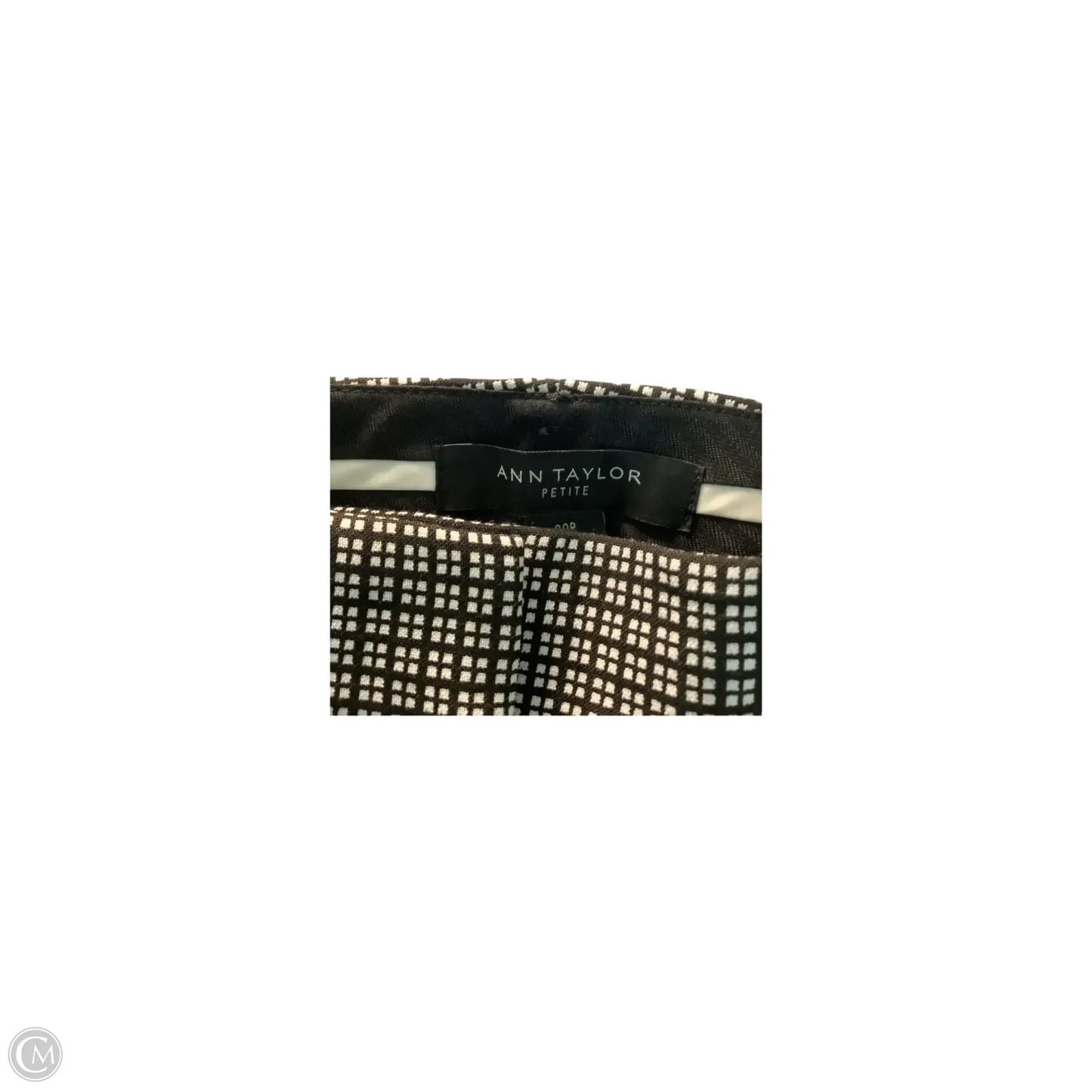 Pants Dress By Ann Taylor In Checkered Pattern, Size: 0p