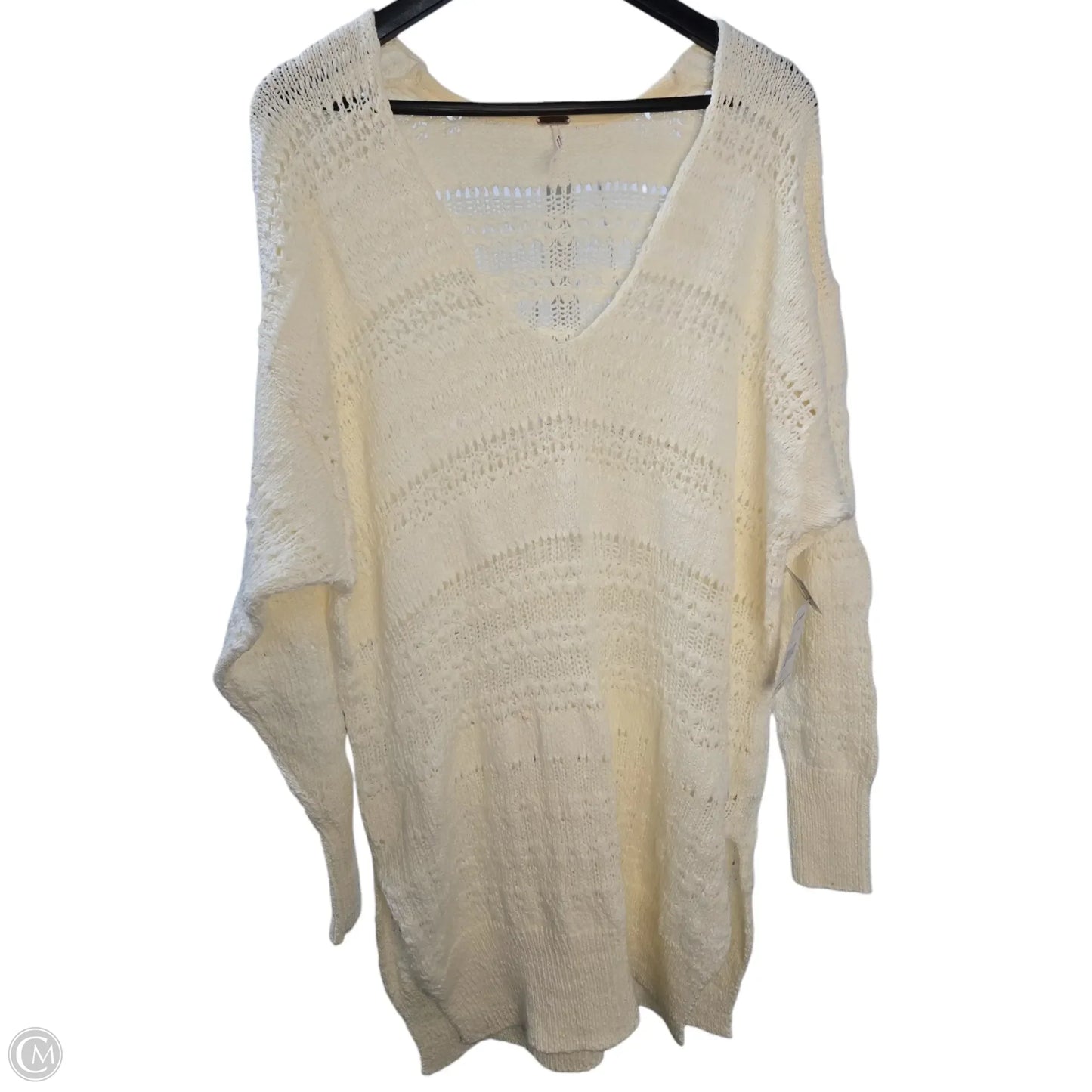Sweater By Free People In Cream, Size: L