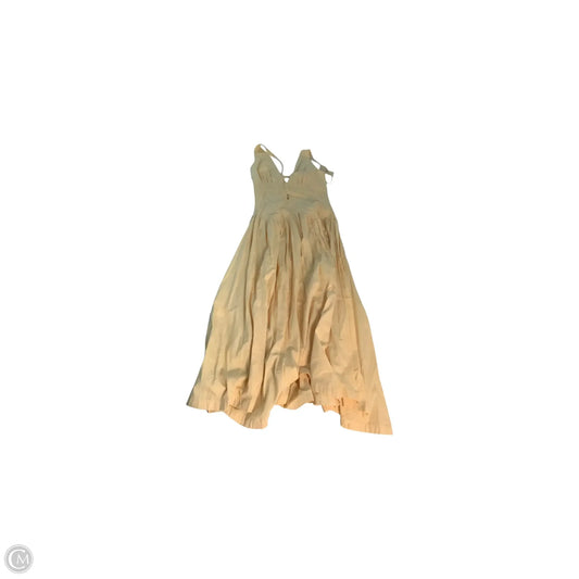 Dress Casual Maxi By Free People In Yellow, Size: S