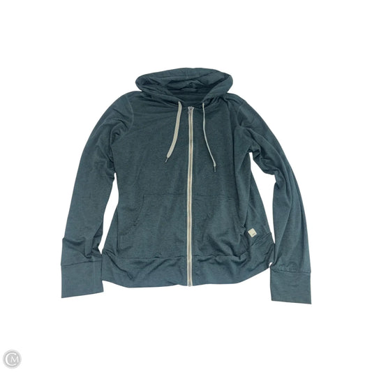 Athletic Jacket By Vuori In Green, Size: L