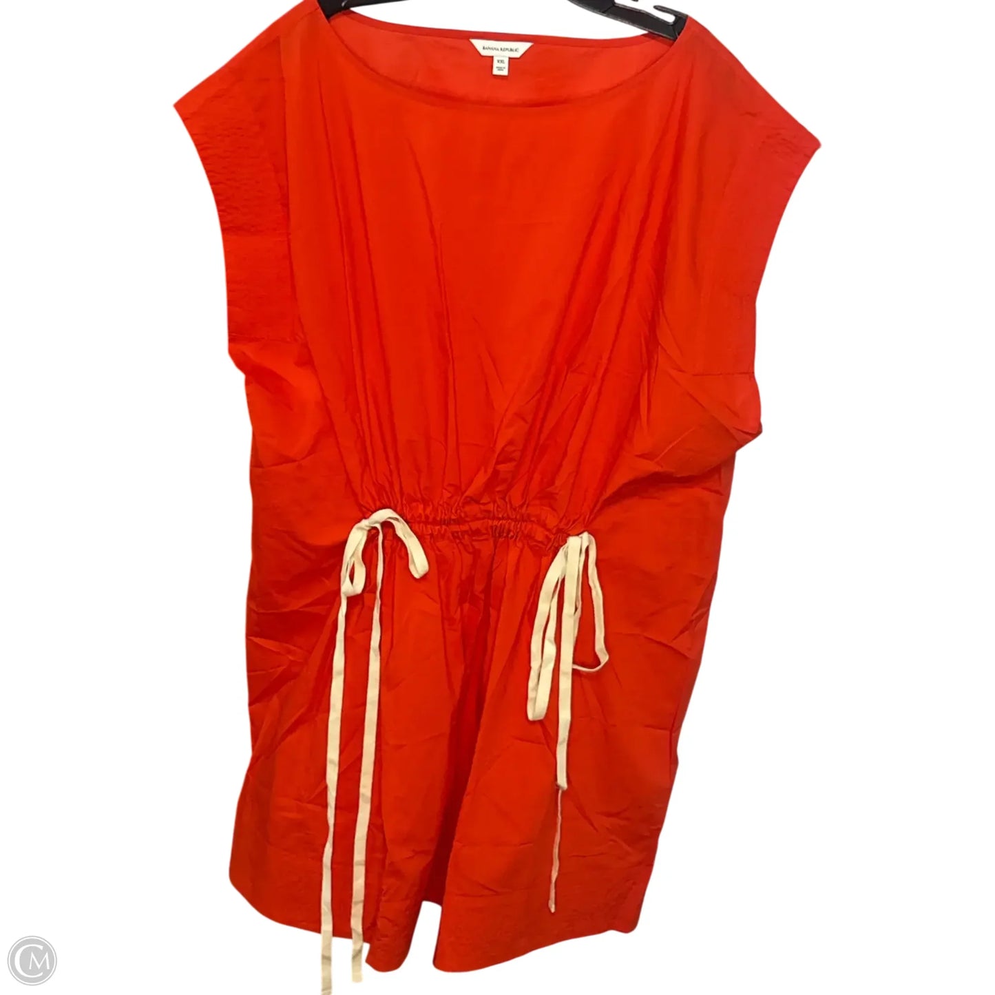 Dress Casual Midi By Banana Republic In Orange, Size: Xxl