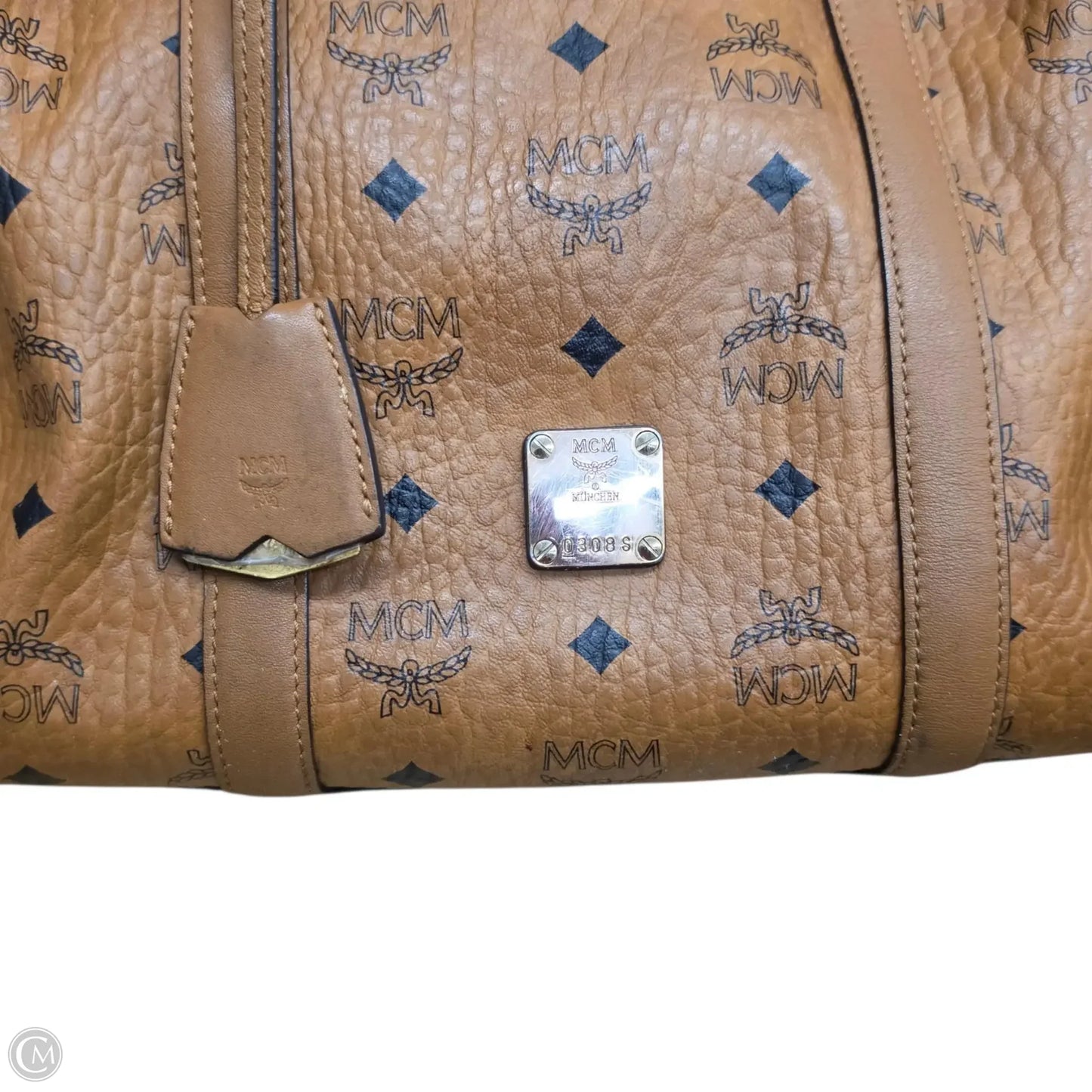 Handbag Luxury Designer By Mcm, Size: Large