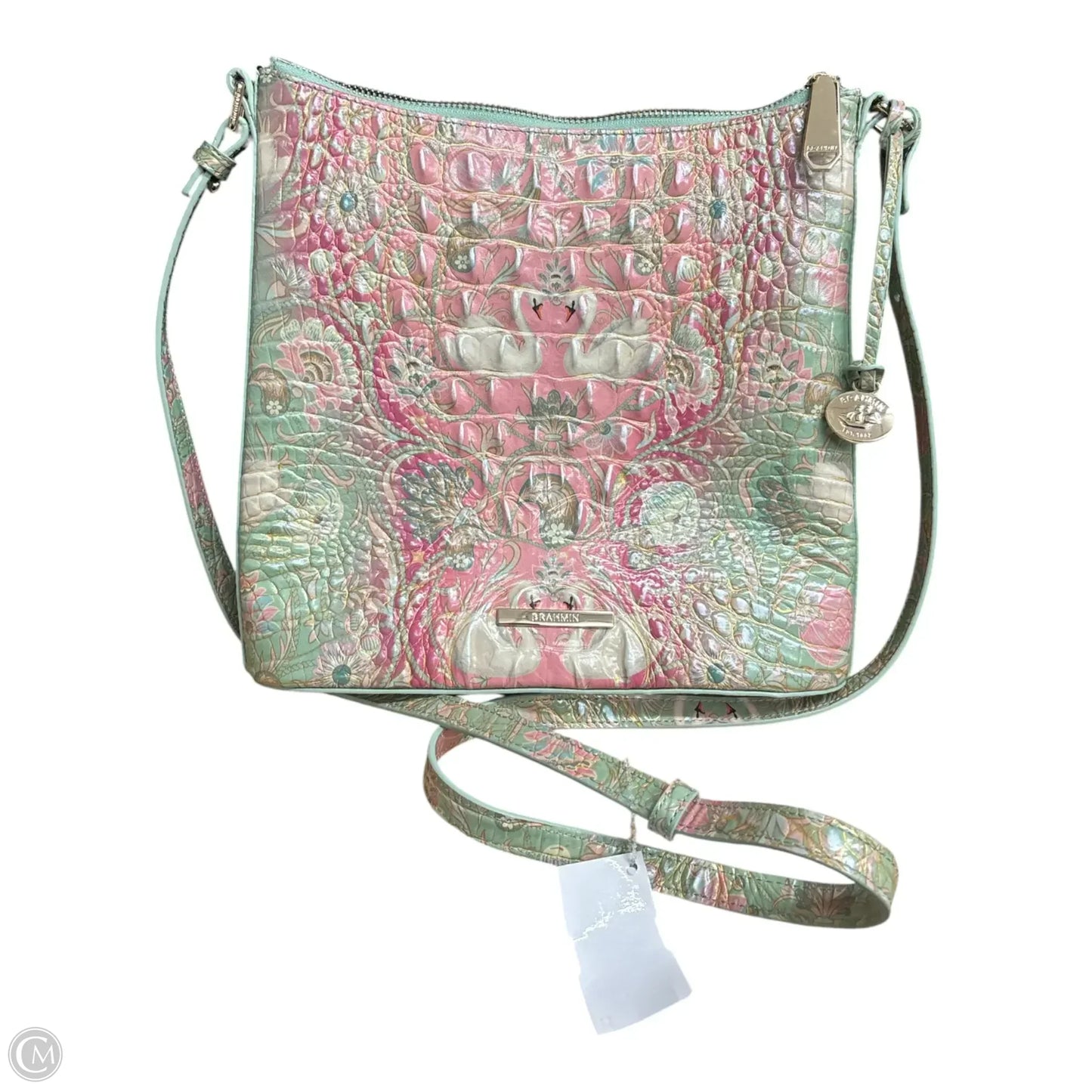 Handbag Designer By Brahmin, Size: Medium