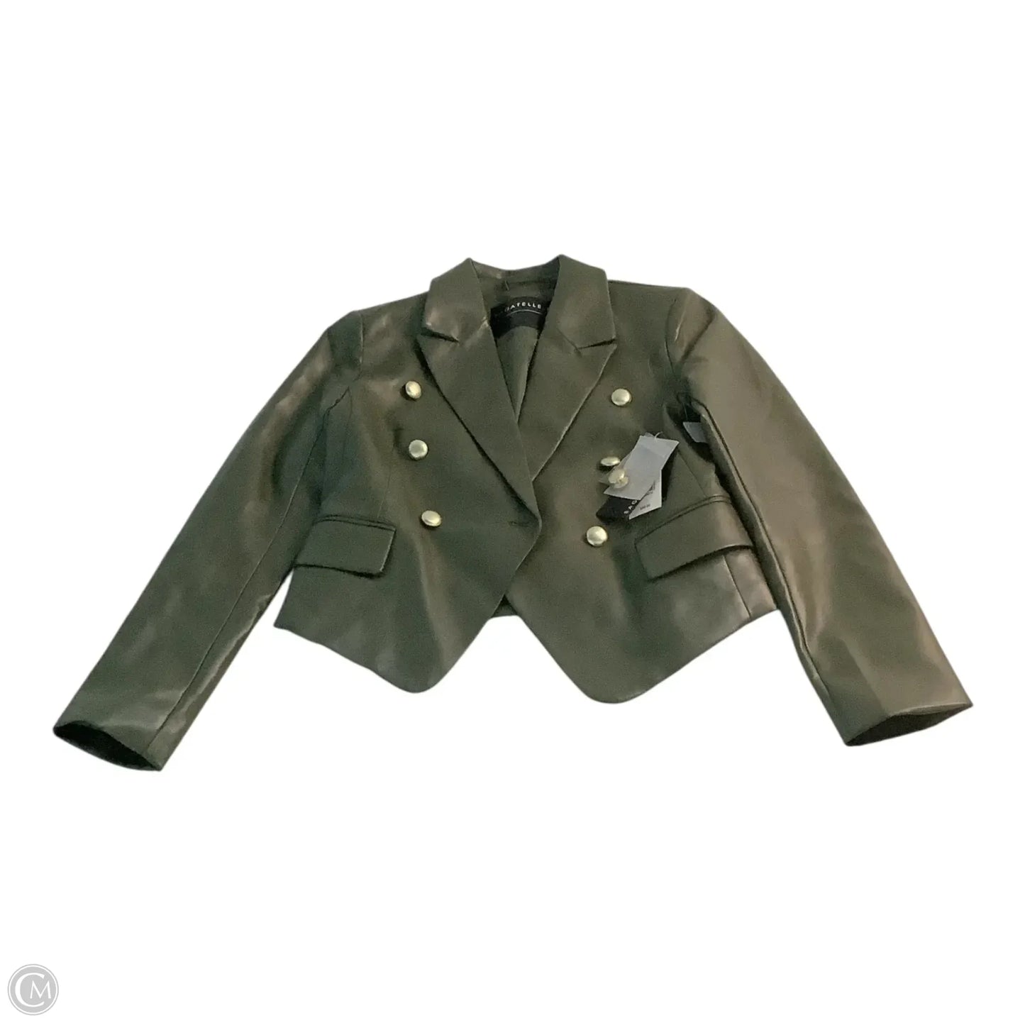 Jacket Moto By Bagatelle In Green, Size: S