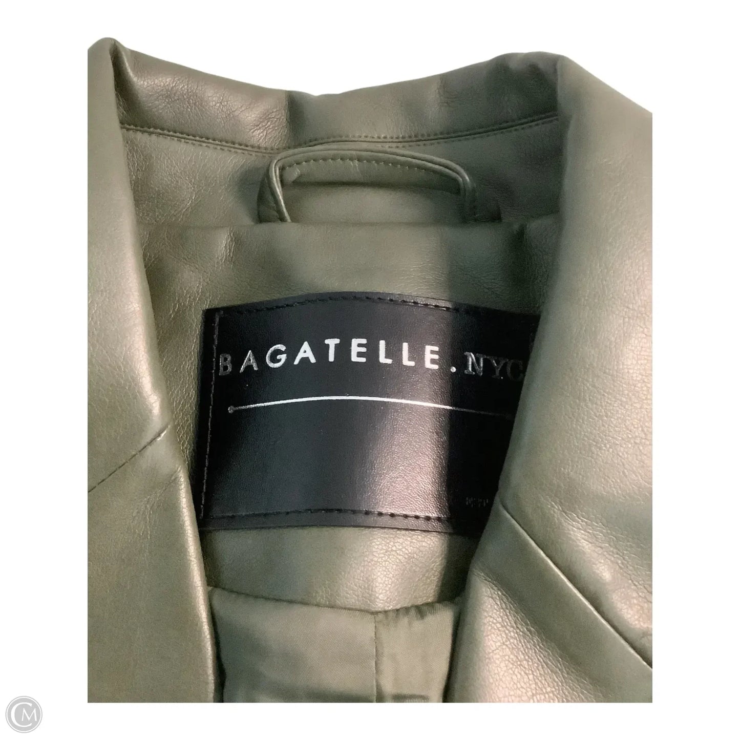 Jacket Moto By Bagatelle In Green, Size: S