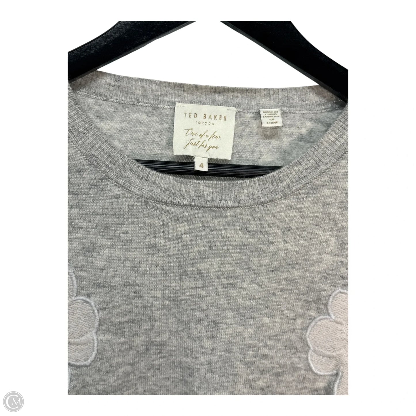Sweater By Ted Baker In Grey, Size: 4