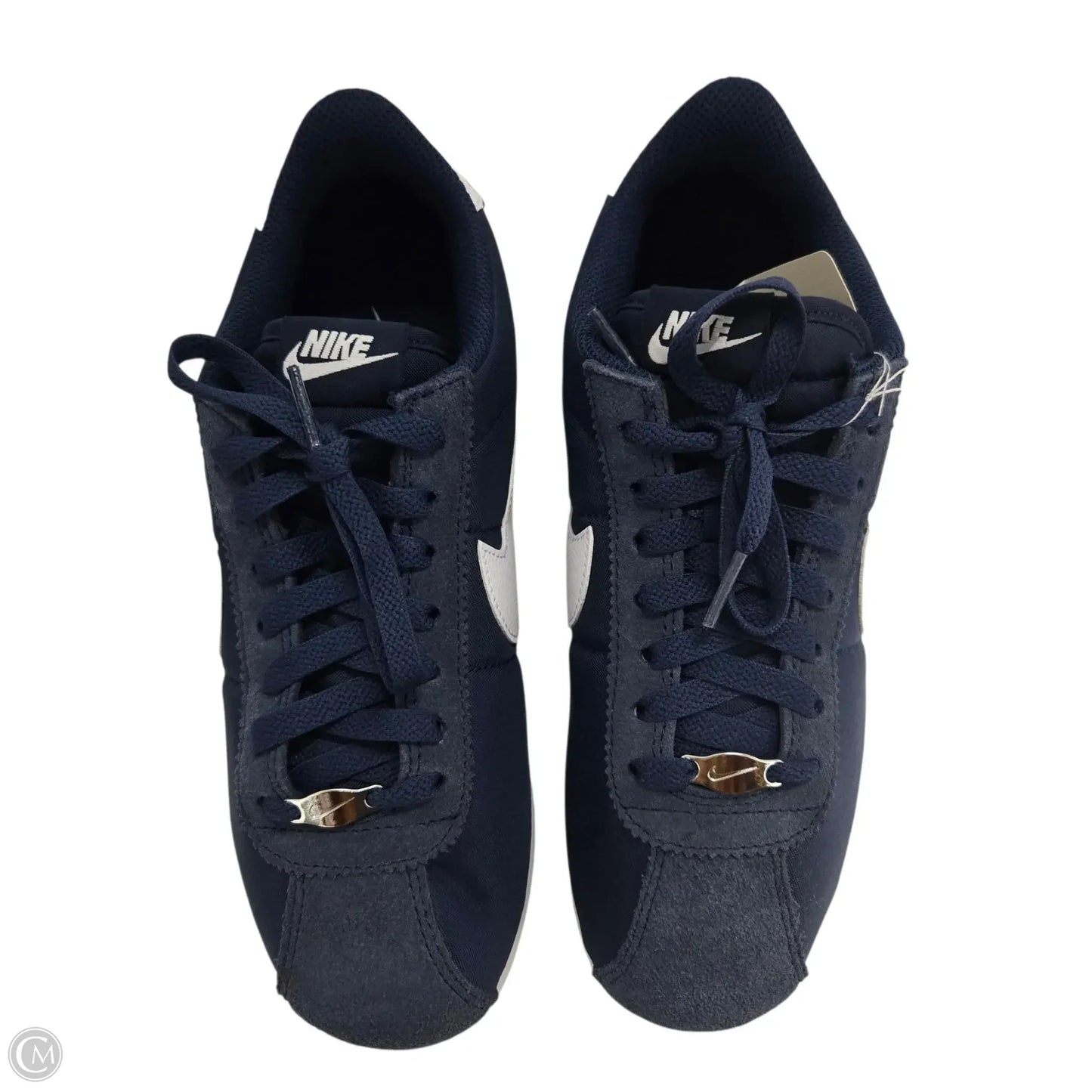 Shoes Sneakers By Nike In Blue & White, Size: 8.5