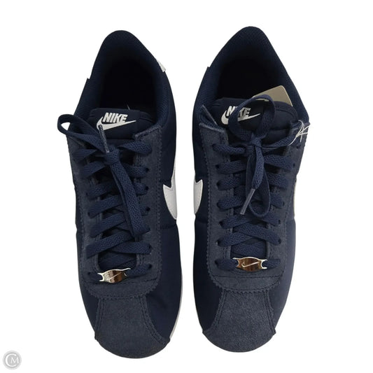 Shoes Sneakers By Nike In Blue & White, Size: 8.5