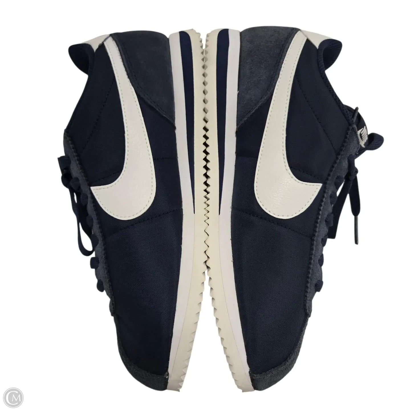 Shoes Sneakers By Nike In Blue & White, Size: 8.5