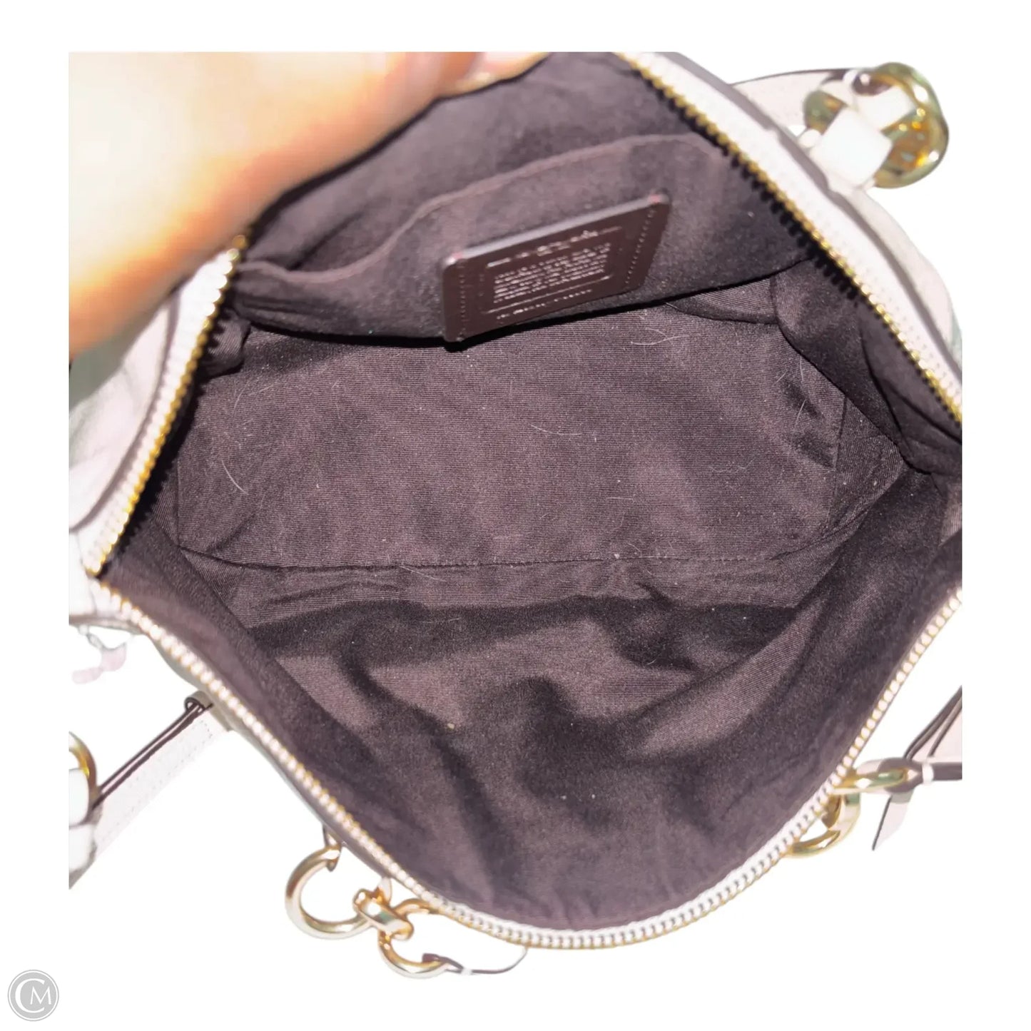 Handbag Designer By Coach, Size: Medium