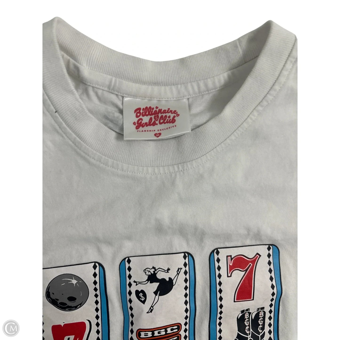 Top Short Sleeve By Cma In White, Size: M