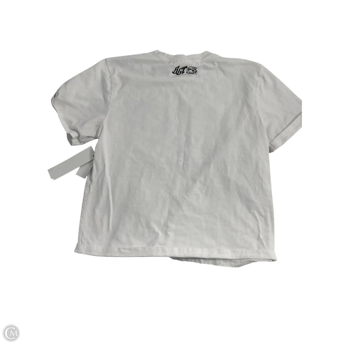 Top Short Sleeve By Cma In White, Size: M