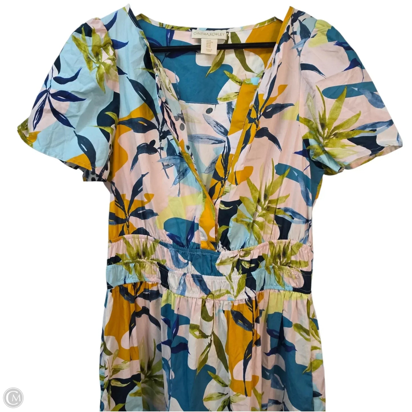 Dress Casual Maxi By Cynthia Rowley In Floral Print, Size: M