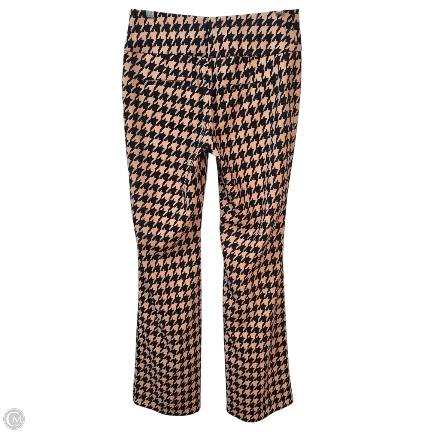 Pants Designer By Alice + Olivia In Black & Tan, Size: M