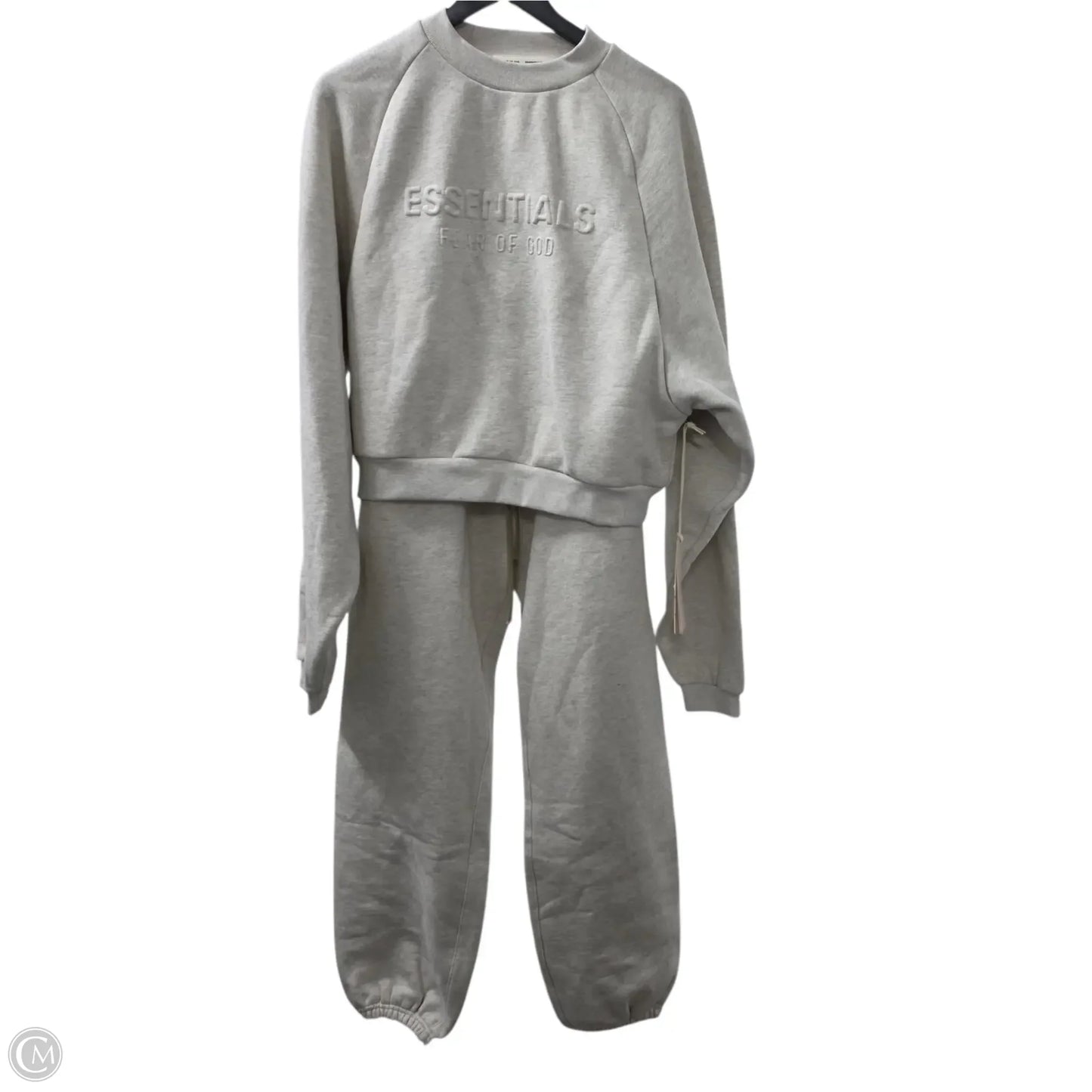Pants Set 2pc By Essentials In Grey, Size: M