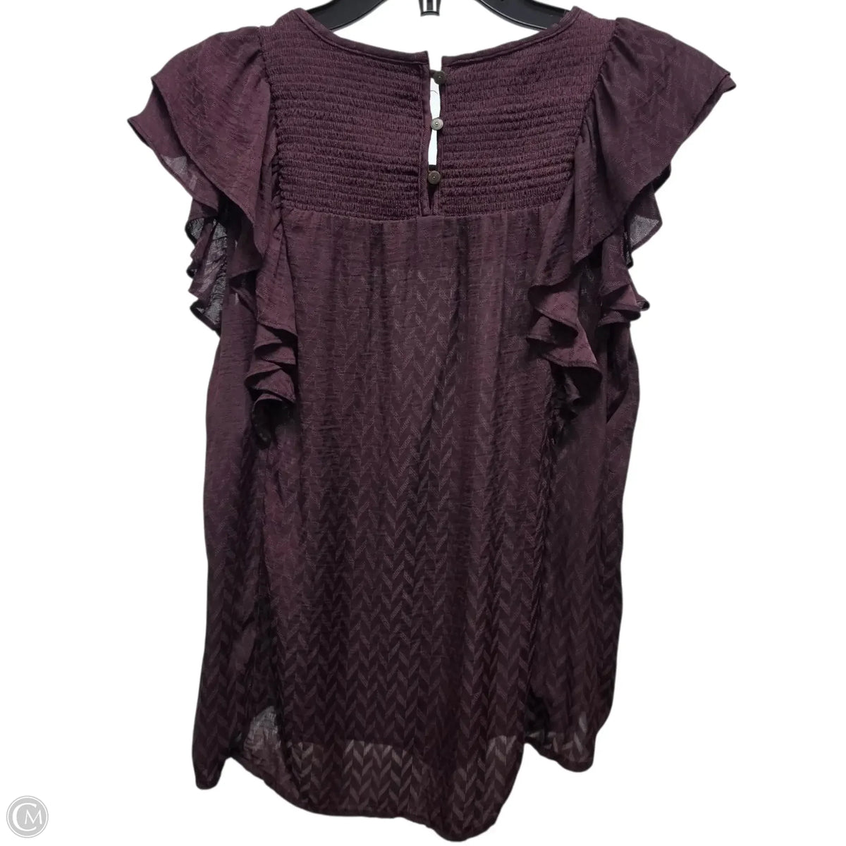 Top Sleeveless Basic By Anthropologie In Purple, Size: 4