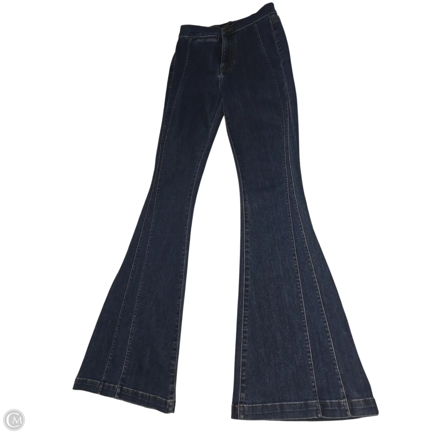 Jeans Flared By Veronica Beard In Blue, Size: 2
