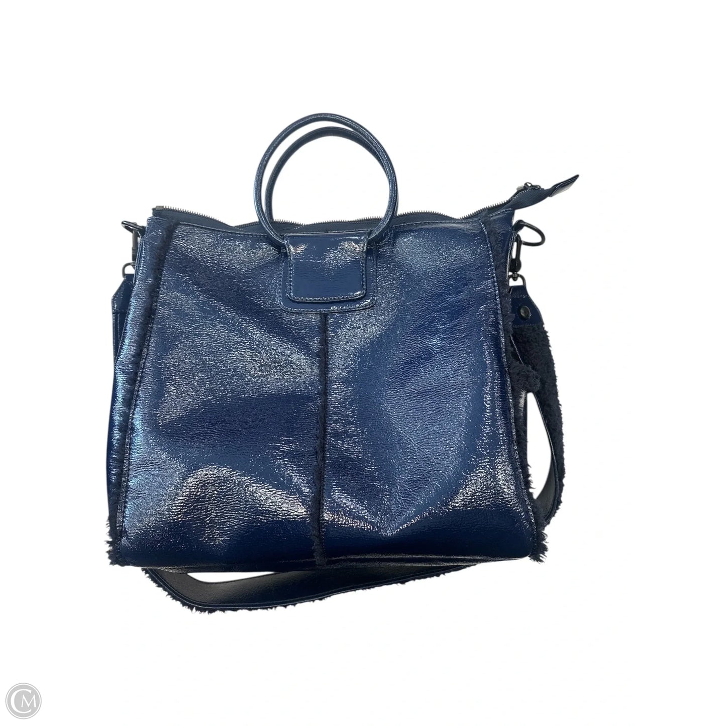 Handbag Leather By Hobo Intl, Size: Large