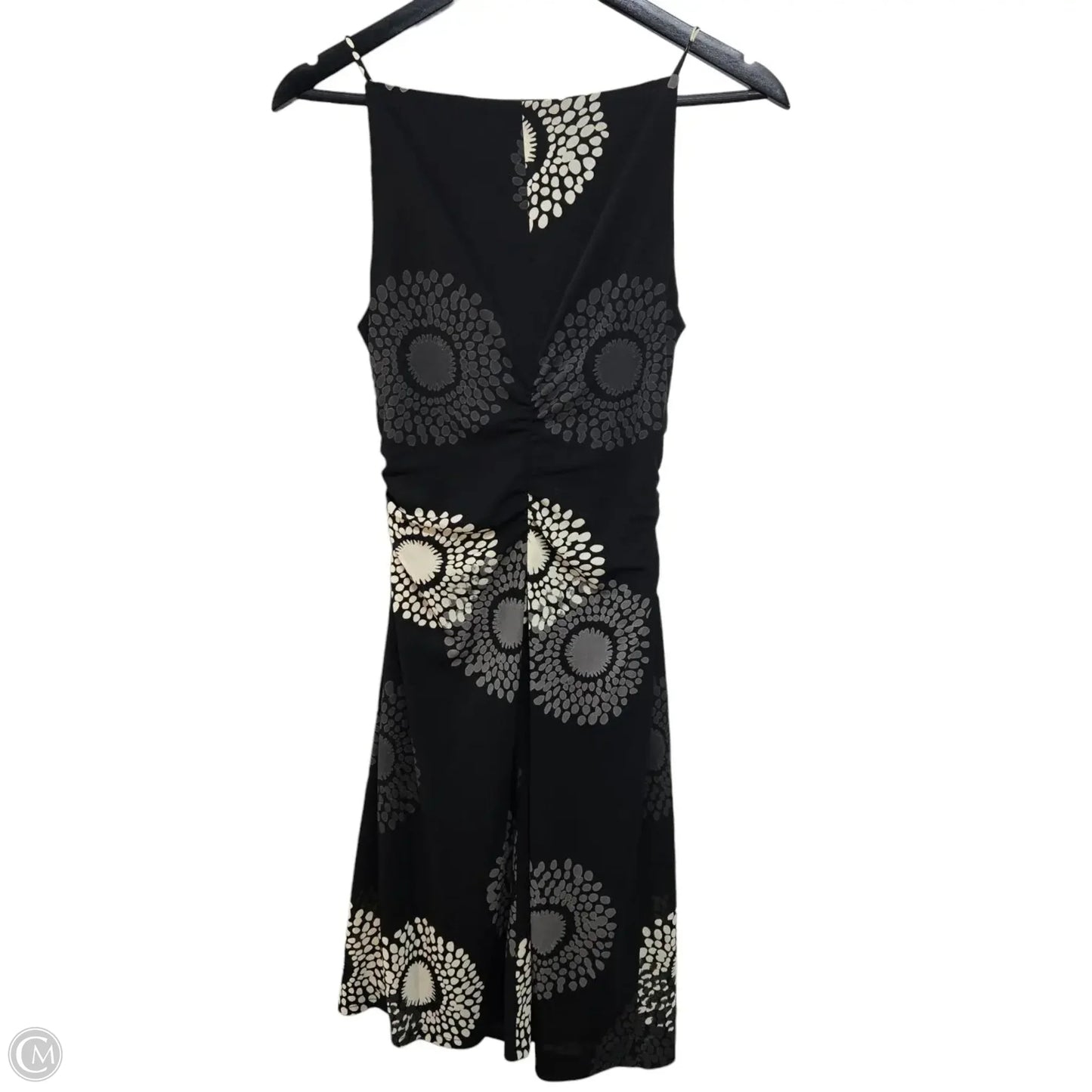 Dress Casual Midi By David Meister In Black & Grey, Size: 10