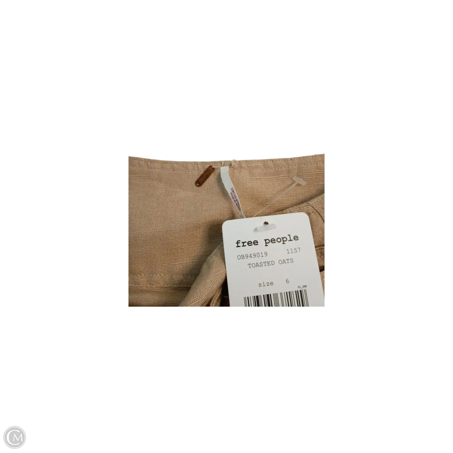 Skirt Mini & Short By Free People In Tan, Size: 6