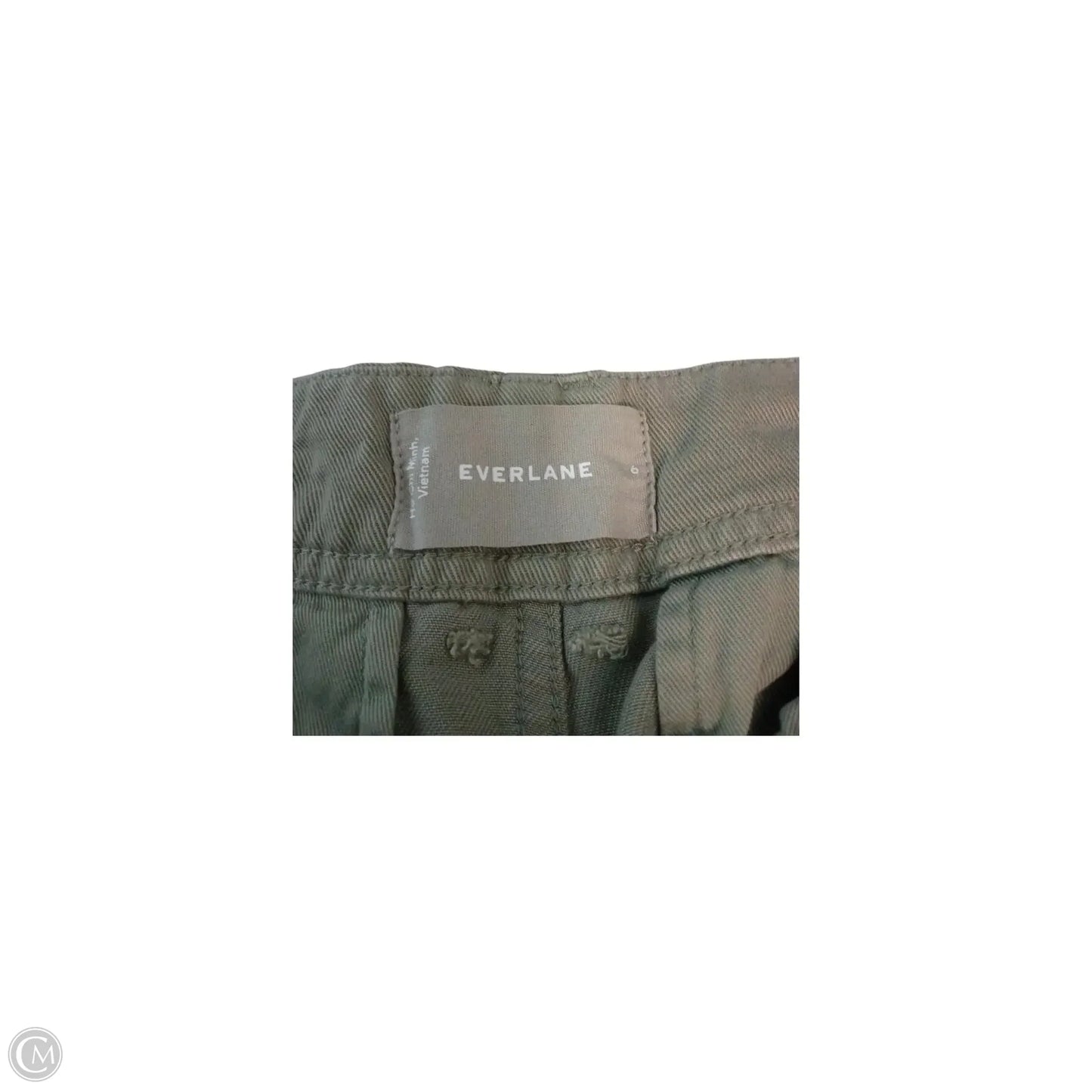 Jeans Wide Leg By Everlane In Green, Size: 6