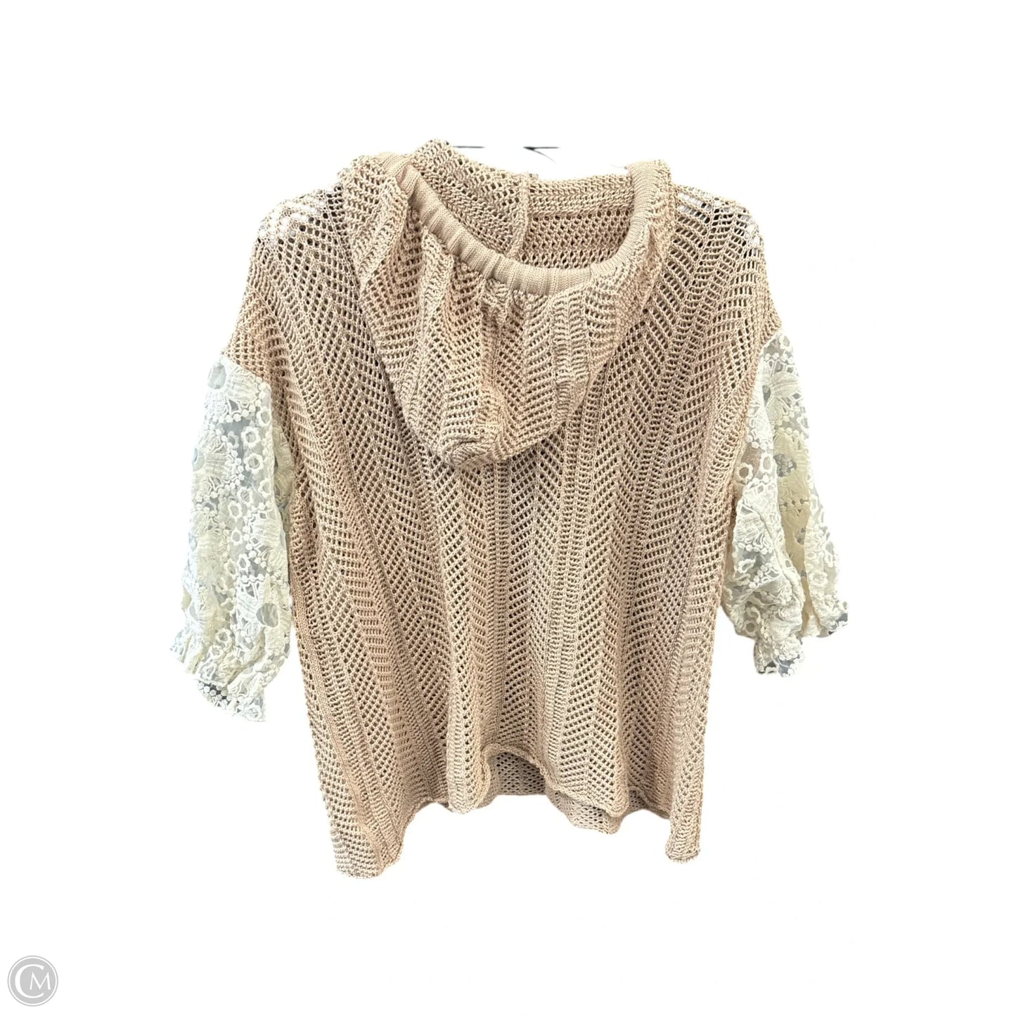 Sweater By Bibi In Tan, Size: L