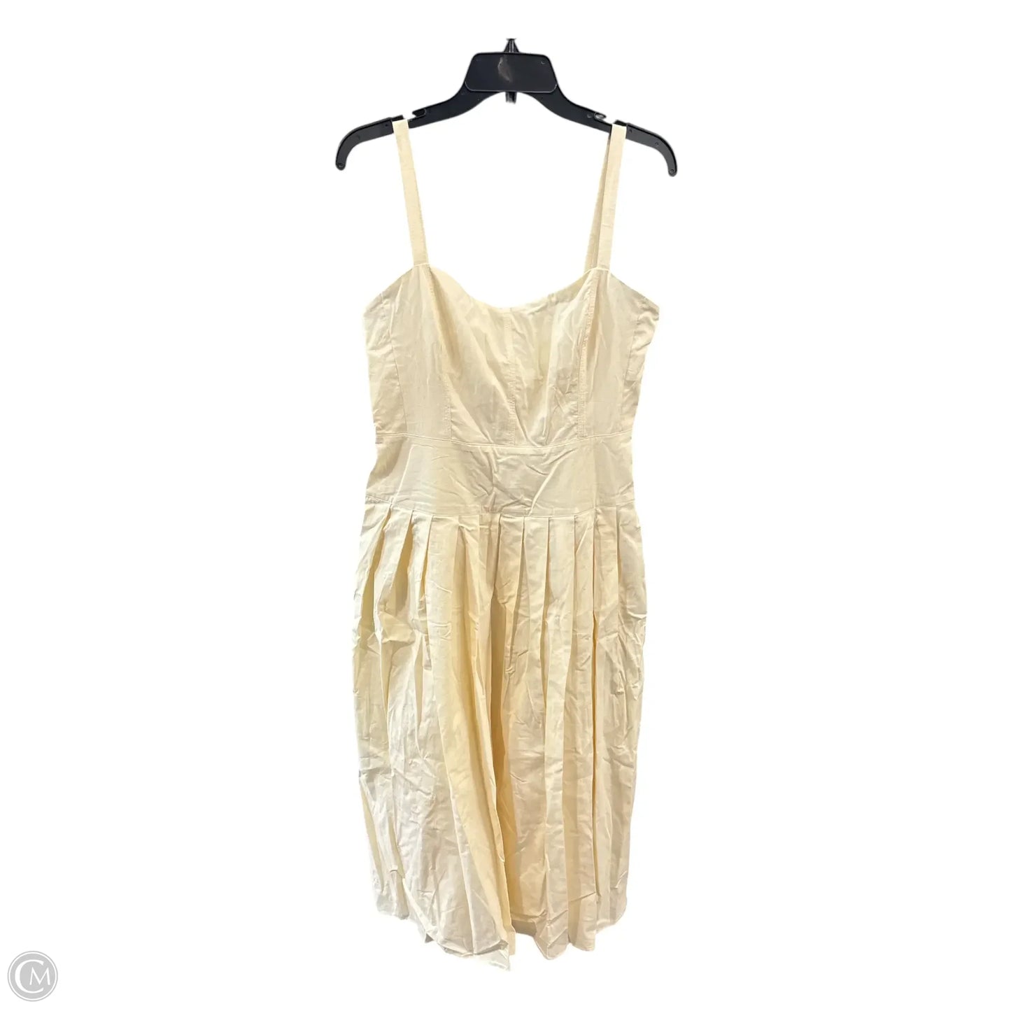 Dress Casual Maxi By J. Crew In Yellow, Size: 12