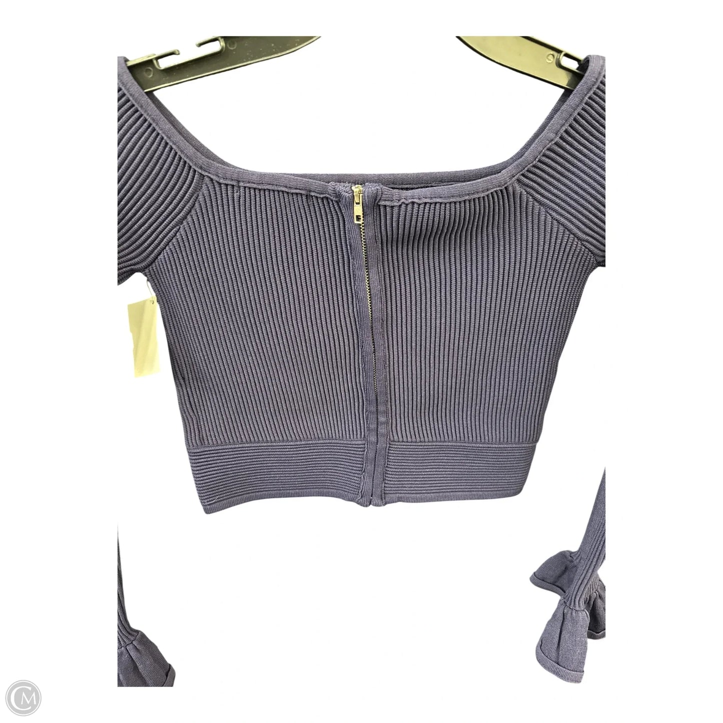 Top Long Sleeve By Gianni Bini In Navy, Size: Xs