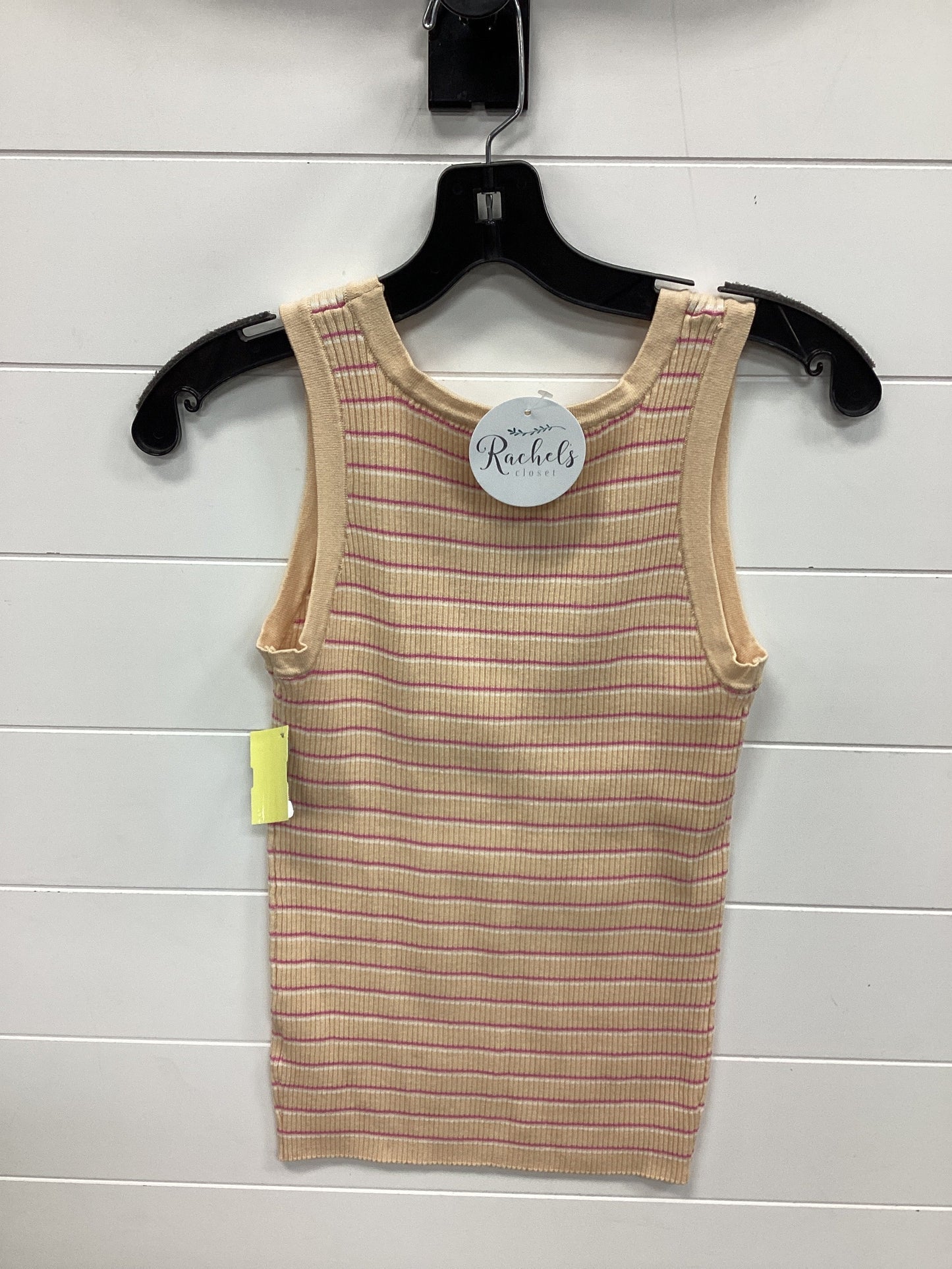 Top Sleeveless By Wishlist In Tan, Size:M