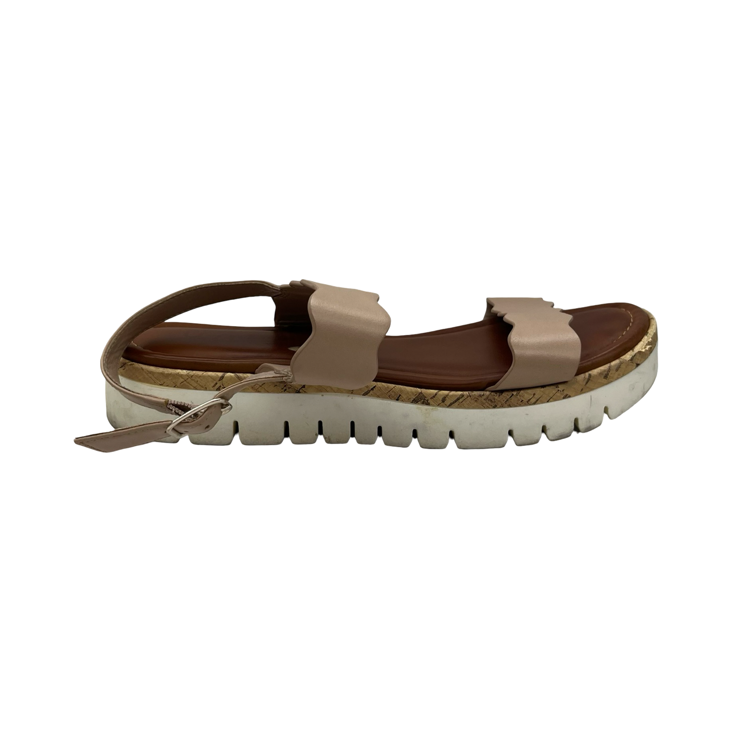 Sandals Flats By Unisa In Tan, Size:9
