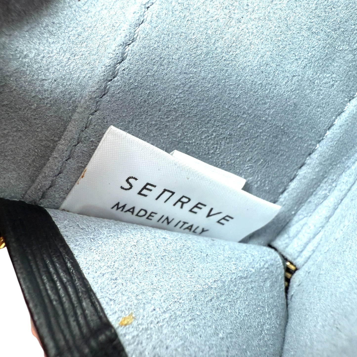 Textured Leather Zip Card Wallet By Senreve, Size: Small