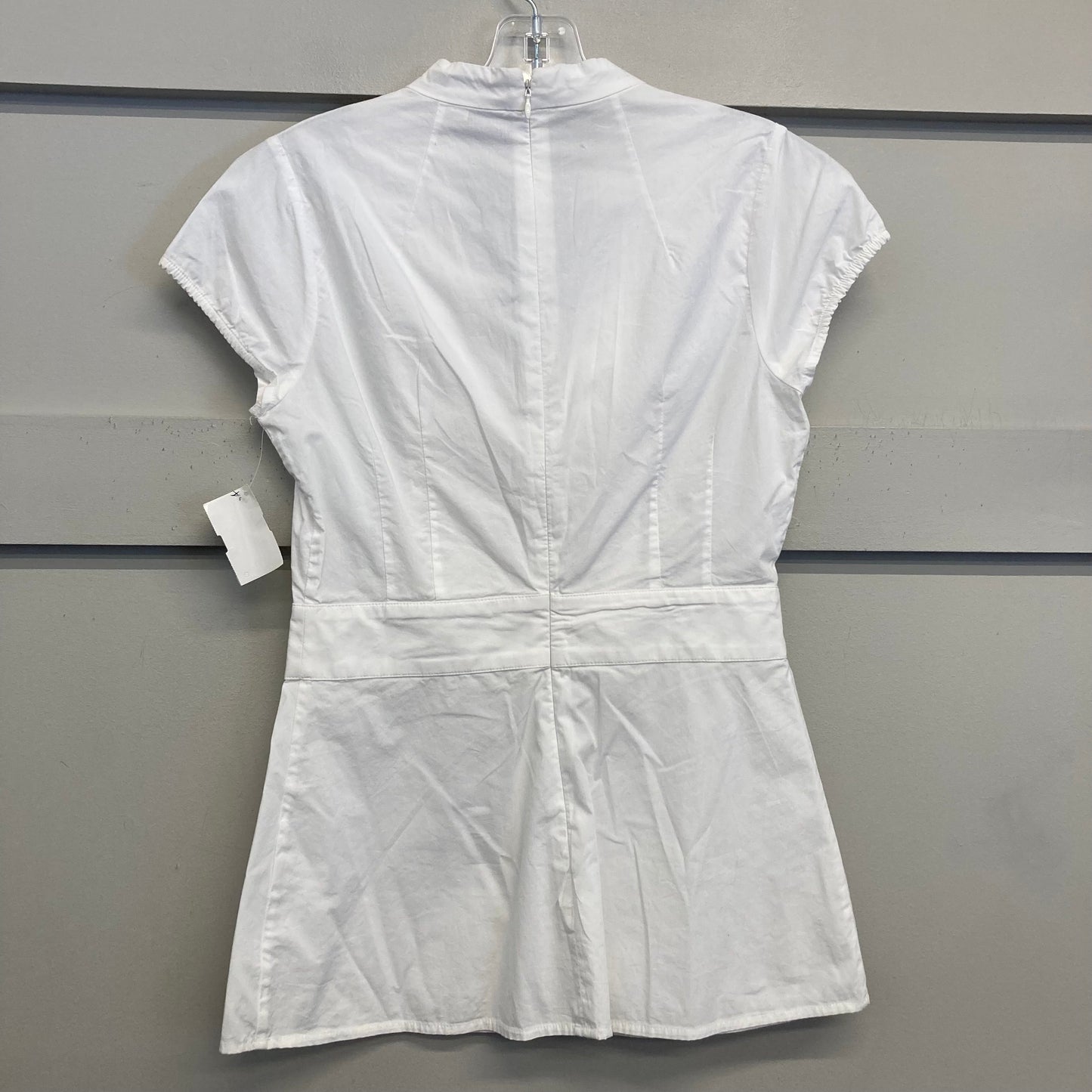 Top Sleeveless By Banana Republic In White, Size:Xs