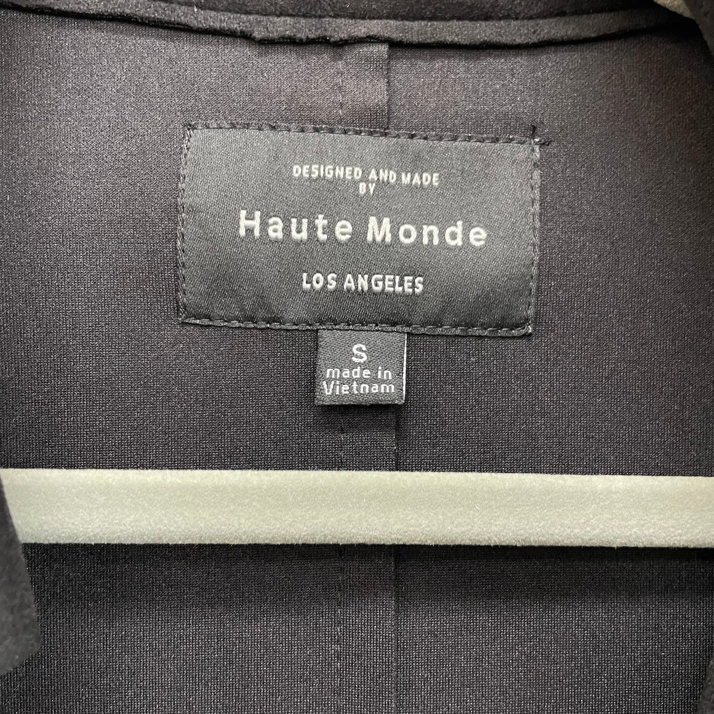 Jacket Other By Haute Monde In Black, Size: S
