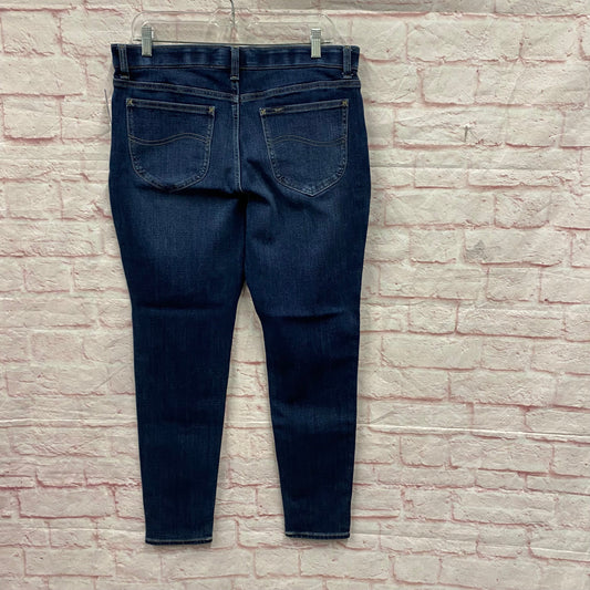 Jeans Skinny By Levis In Blue Denim, Size:16