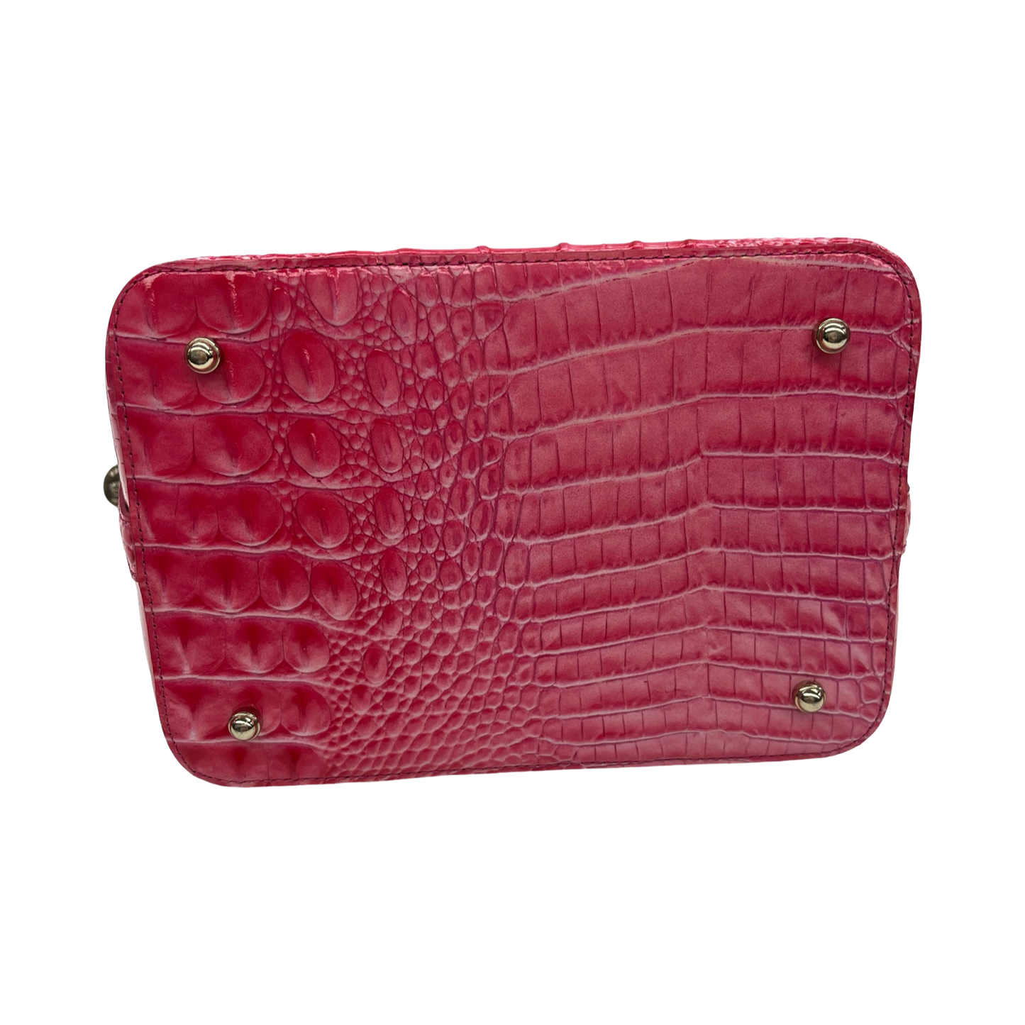 Handbag Designer By Brahmin In Pink, Size:Large