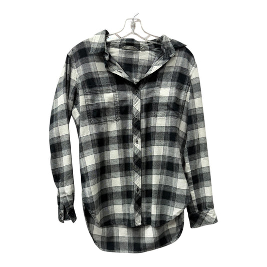 Blouse Ls By Athleta In Grey, Size:S