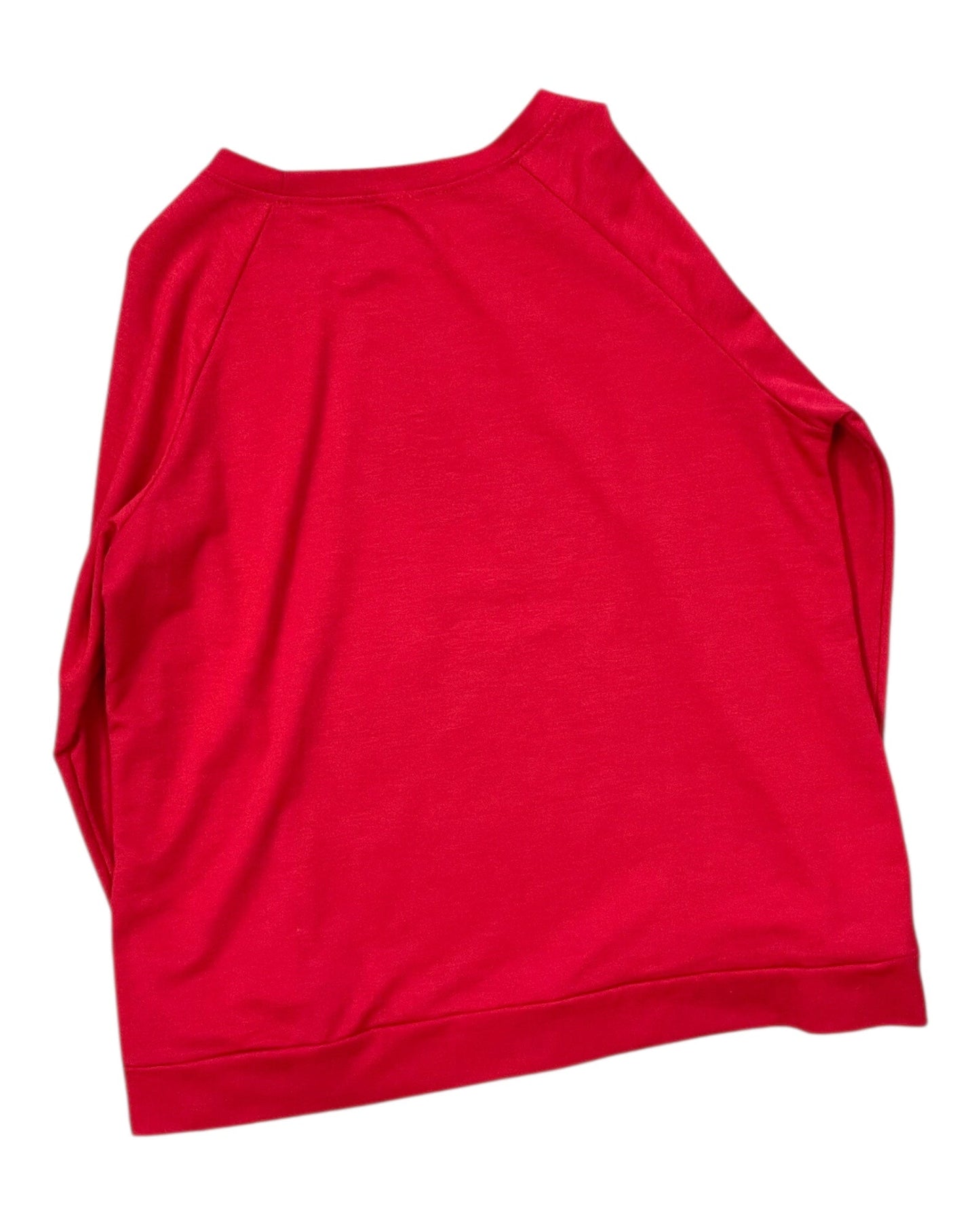 Sweatshirt Crewneck By Clothes Mentor In Red, Size:Xl