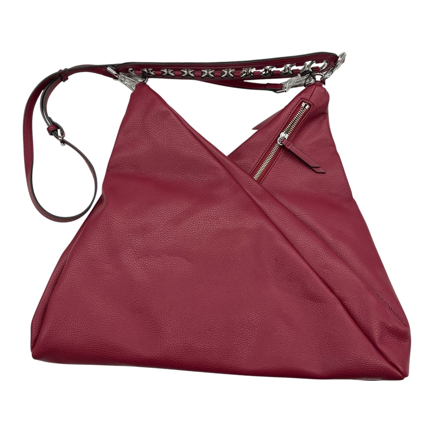 Handbag By Calvin Klein In Red, Size:Large