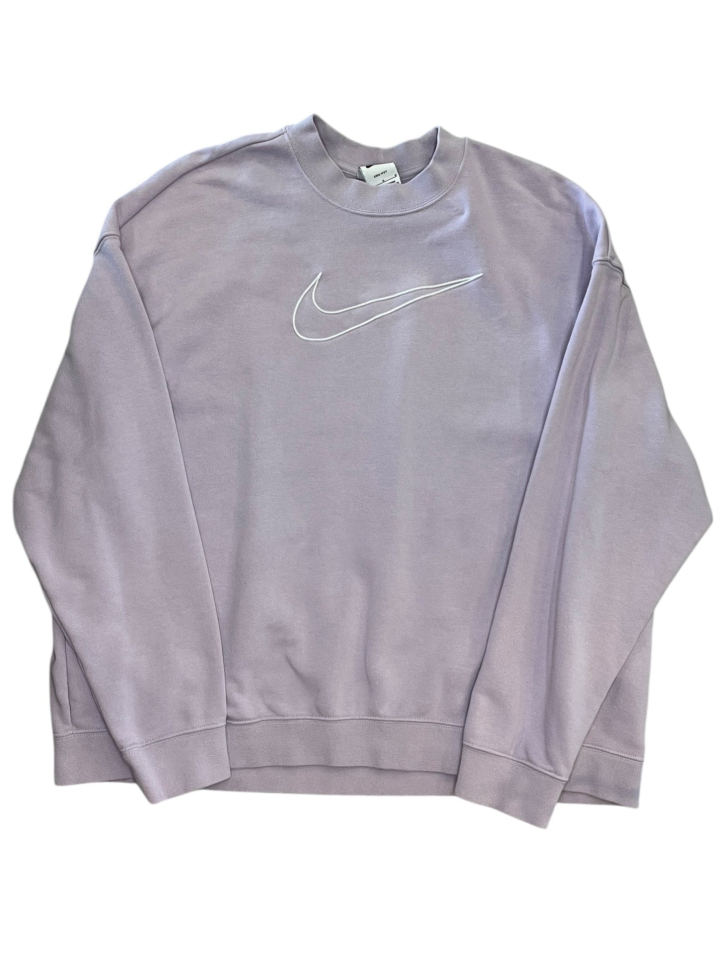 Sweatshirt Collar By Nike Apparel In Purple, Size:L