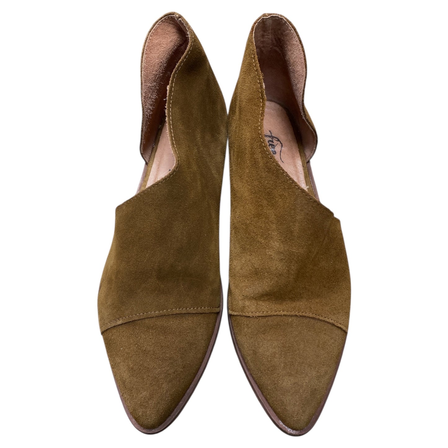 Shoes Flats By Free People In Brown, Size:6.5