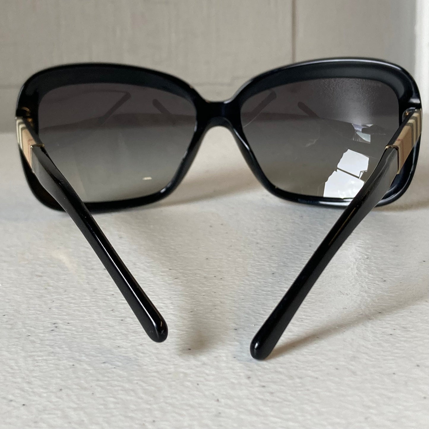 Sunglasses Luxury Designer By Burberry In Black