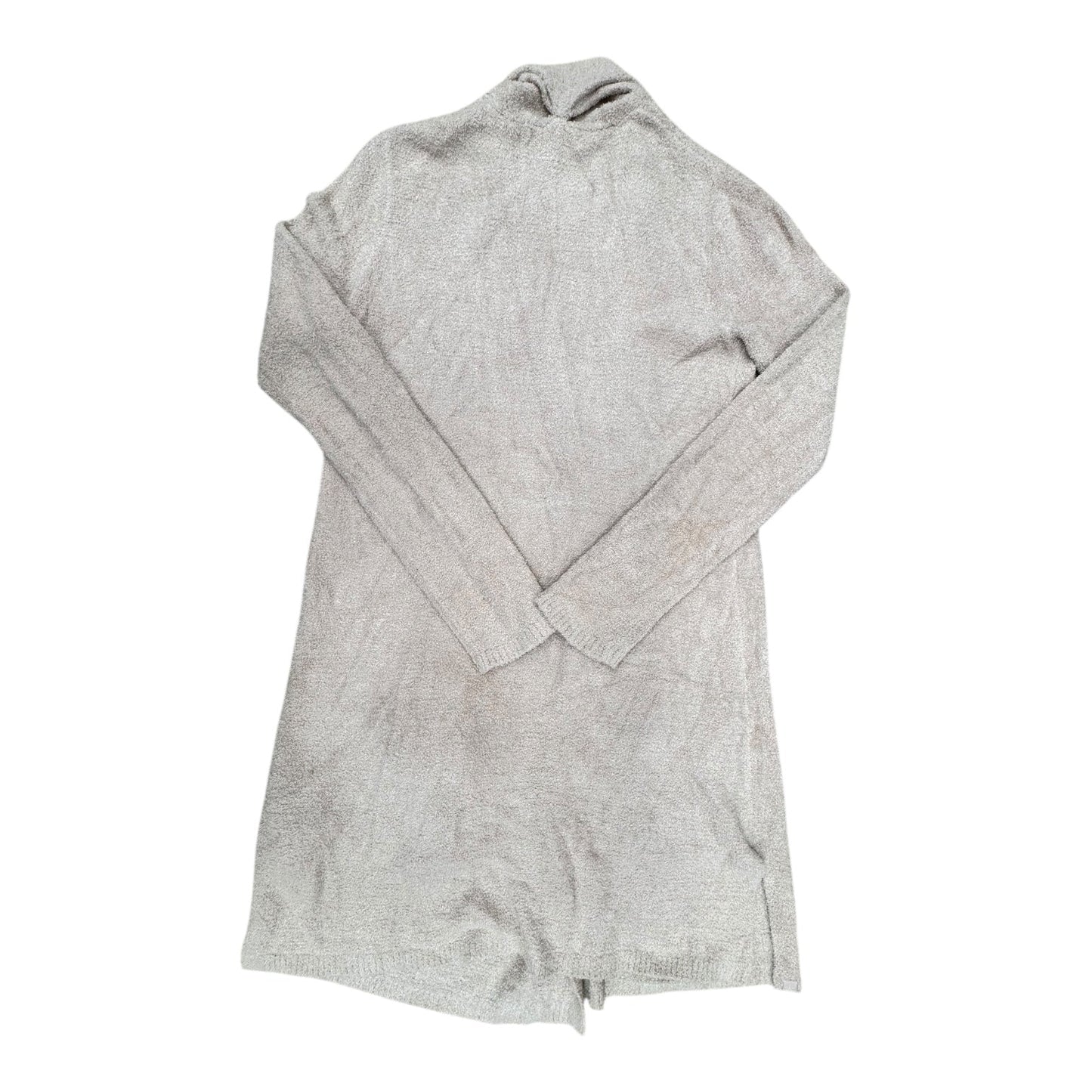 Sweater Cardigan Designer By Barefoot Dreams In Tan, Size:S