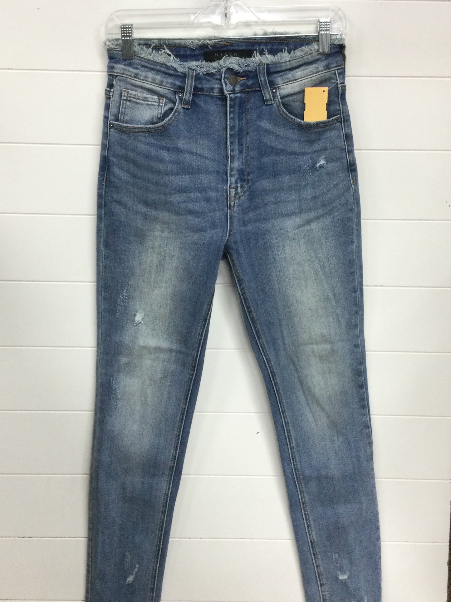 Jeans Skinny By Risen In Blue Denim, Size:6