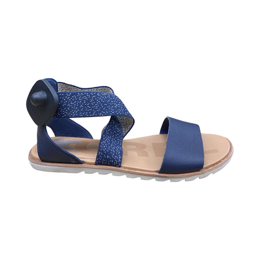 Sandals Designer By Sorel In Blue, Size:7