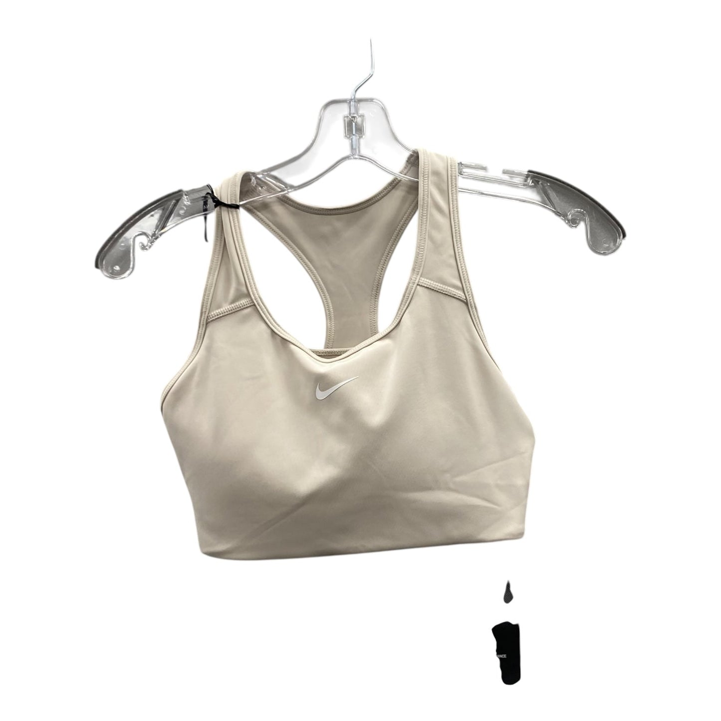 Athletic Bra By Nike Apparel In Tan, Size:M