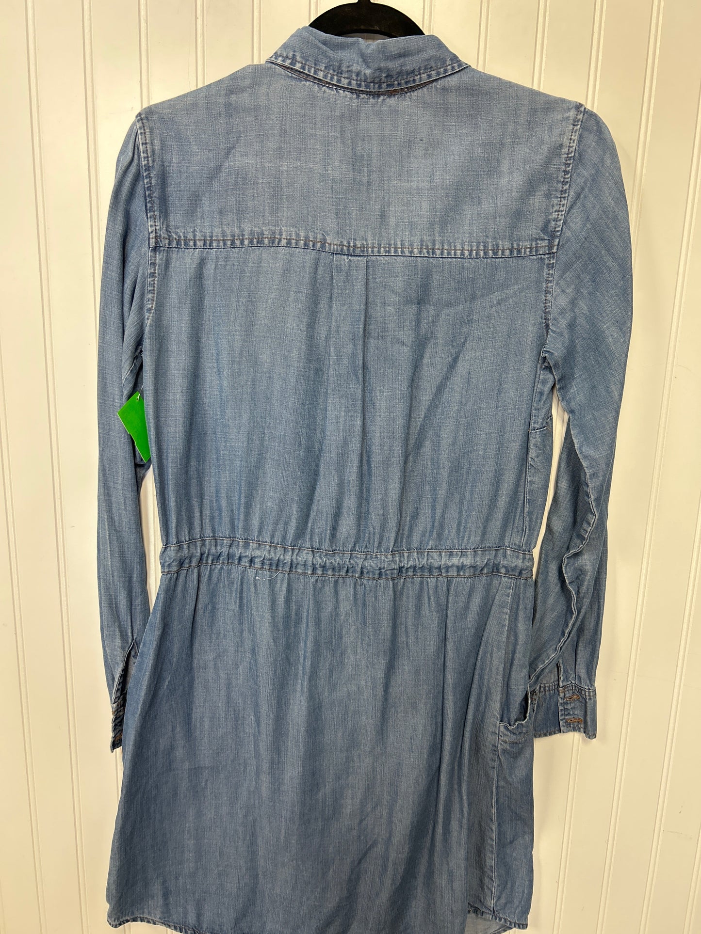 Dress Casual Midi By Love Stitch In Blue Denim, Size:M