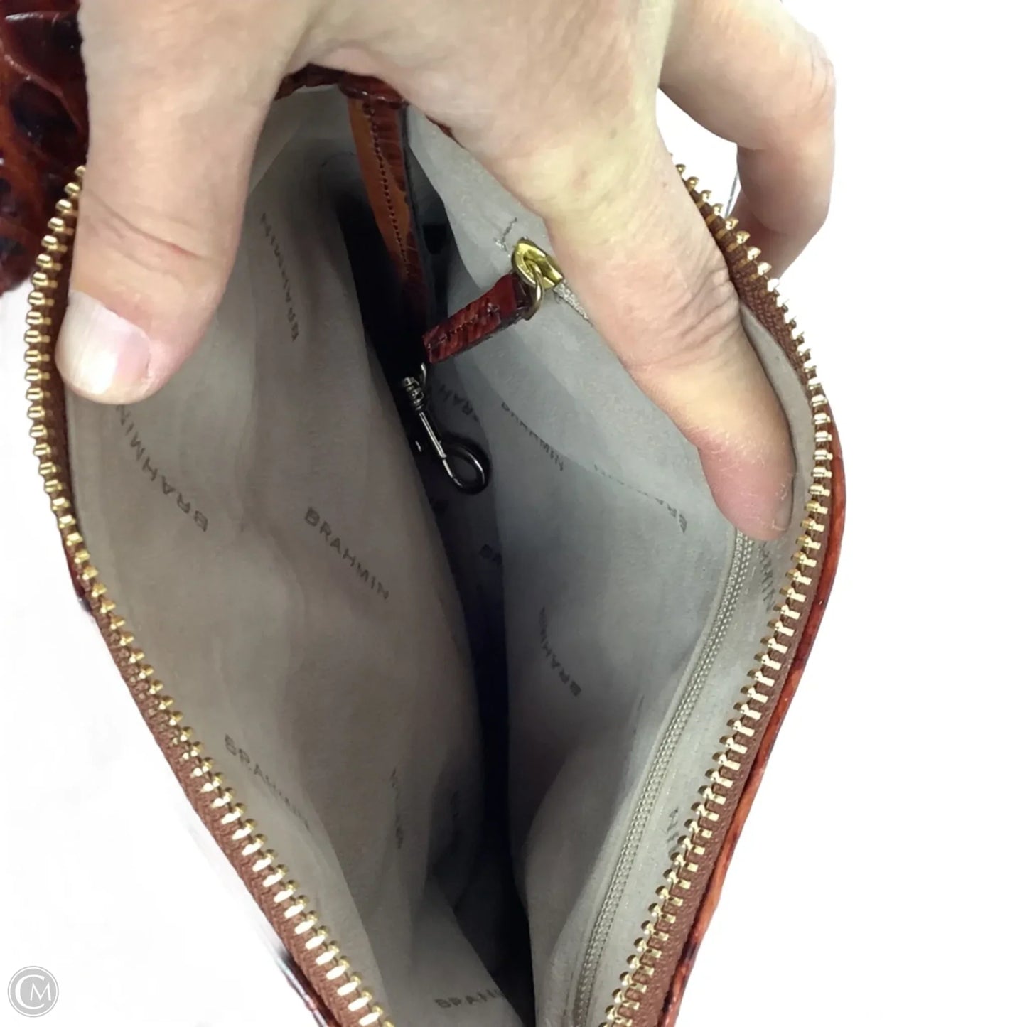 Crossbody Designer By Brahmin, Size: Medium