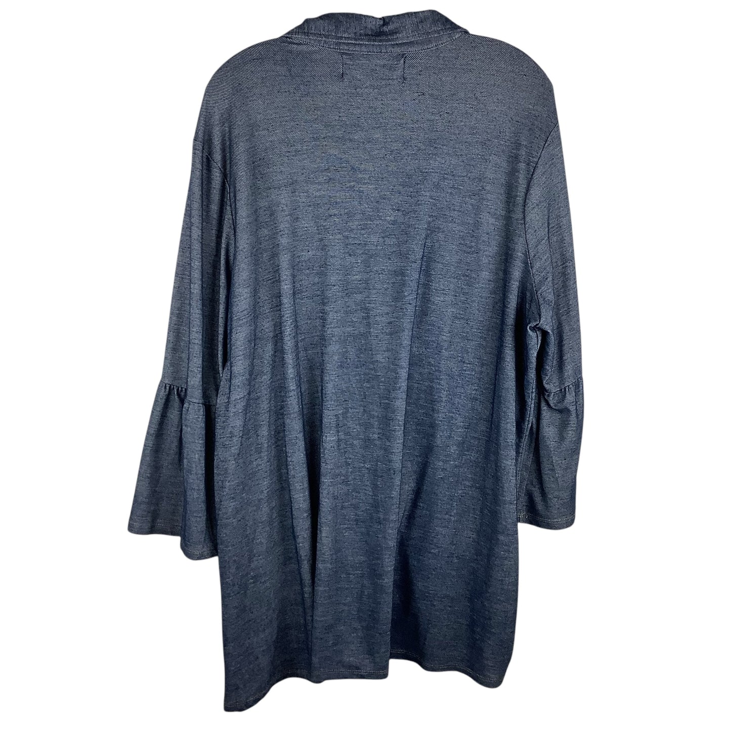 Top Long Sleeve By French Laundry In Blue, Size: 2x