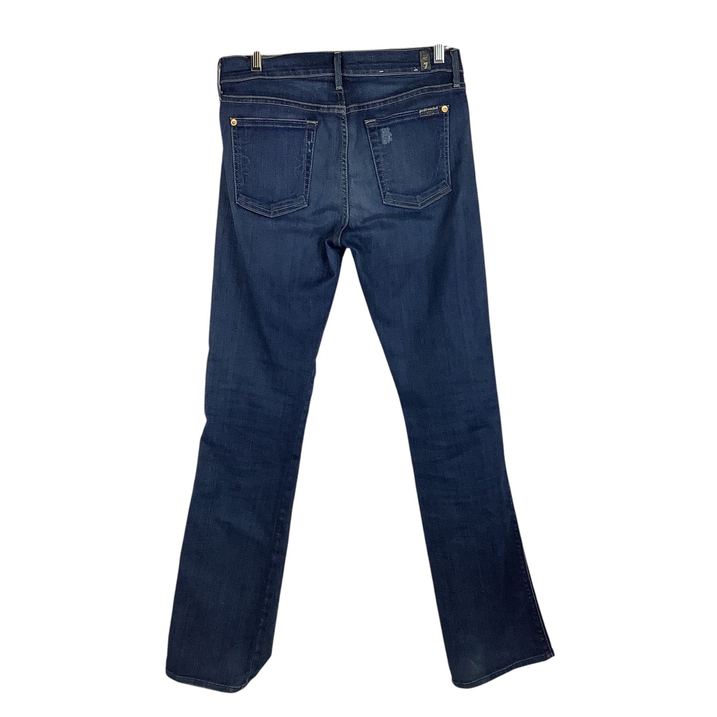 Jeans Designer By 7 For All Mankind In Blue Denim, Size: 6 (28)