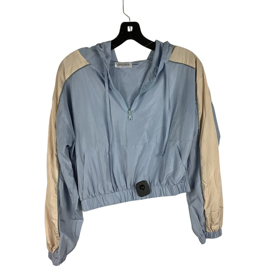 Jacket Windbreaker By Vestique In Blue, Size: S